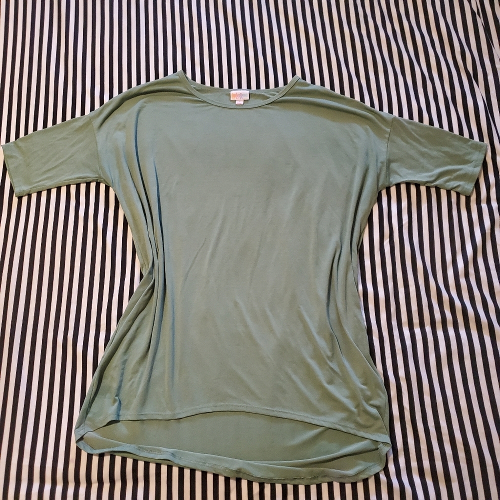 Green LuLaRoe Irma Size Small